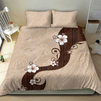 Polynesia Hibiscus Bedding Set Cameo Curve Motif - Polynesian Pride