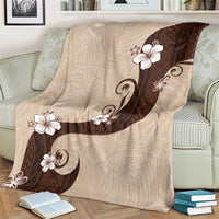 Polynesia Hibiscus Blanket Cameo Curve Motif - Polynesian Pride