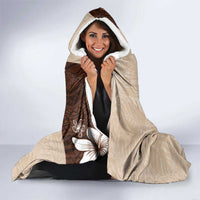 Polynesia Hibiscus Hooded Blanket Cameo Curve Motif LT05 - Polynesian Pride
