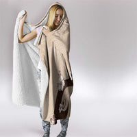 Polynesia Hibiscus Hooded Blanket Cameo Curve Motif LT05 - Polynesian Pride