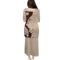 Polynesia Hibiscus Puletasi Cameo Curve Motif LT05 - Polynesian Pride