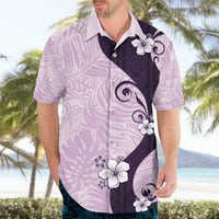 Polynesia Hibiscus Hawaiian Shirt Thistle Curve Motif - Polynesian Pride