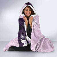 Polynesia Hibiscus Hooded Blanket Thistle Curve Motif LT05 - Polynesian Pride