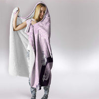 Polynesia Hibiscus Hooded Blanket Thistle Curve Motif LT05 - Polynesian Pride