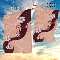 Polynesia Hibiscus Garden Flag Rose Bud Curve Motif LT05 - Polynesian Pride