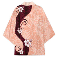 Polynesia Hibiscus Kimono Rose Bud Curve Motif LT05 - Polynesian Pride
