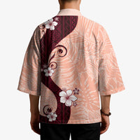 Polynesia Hibiscus Kimono Rose Bud Curve Motif LT05 - Polynesian Pride