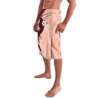 Polynesia Hibiscus Lavalava Rose Bud Curve Motif - Polynesian Pride