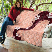Polynesia Hibiscus Quilt Rose Bud Curve Motif LT05 - Polynesian Pride