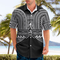 Philippines Igorot Tribal Inspired Hawaiian Shirt Black Version
