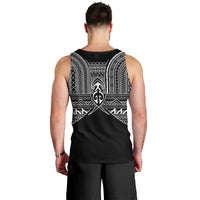 Philippines Igorot Tribal Inspired Men Tank Top Black Version