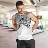 Philippines Igorot Tribal Inspired Men Tank Top White Version