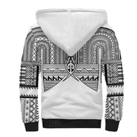 Philippines Igorot Tribal Inspired Sherpa Hoodie White Version