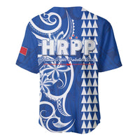 Samoa HRPP Party Baseball Jersey Polynesian Pattern LT05 - Polynesian Pride