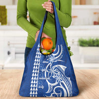 Samoa HRPP Party Grocery Bag Polynesian Pattern - Polynesian Pride