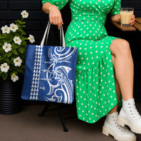 Samoa HRPP Party Tote Bag Polynesian Pattern - Polynesian Pride