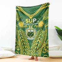 Samoa SUP Blanket Samoan Coat Of Arms LT05 - Polynesian Pride
