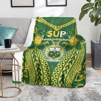 Samoa SUP Blanket Samoan Coat Of Arms LT05 - Polynesian Pride