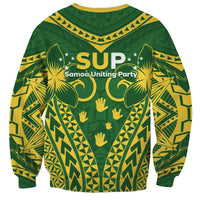 Samoa SUP Sweatshirt Samoan Coat Of Arms - Polynesian Pride