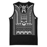 Philippines Igorot Tribal Art Tattoo Black Basketball Jersey - Polynesian Pride