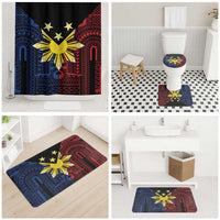 Philippines Sun Star Bathroom Set Igorot Tribal Inspiration - Polynesian Pride