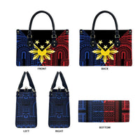 Philippines Sun Star Leather Bag Igorot Tribal Inspiration - Polynesian Pride