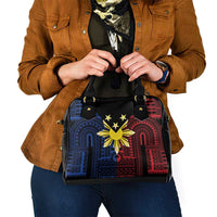 Philippines Sun Star Shoulder Handbag Igorot Tribal Inspiration - Polynesian Pride