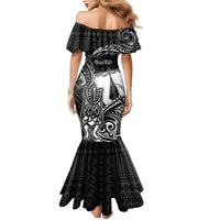 Personalized Hawaii Makahiki Season Mermaid Dress Akua Loa Polynesian Pattern LT05 - Polynesian Pride