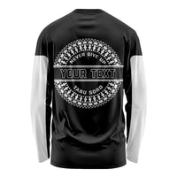Personalized Fiji Obstacle Race 2023 Long Sleeve Shirt Never Give Up LT05 - Polynesian Pride