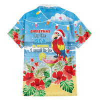 Hawaii Christmas Family Matching Puletasi and Hawaiian Shirt Funny Macaw Parrot Tropical Vibe LT05 - Polynesian Pride