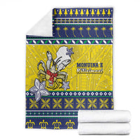 Niue The Rock Christmas Blanket Niuean Crab Monuina E Kilisimasi