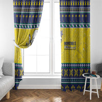 Niue The Rock Christmas Window Curtain Niuean Crab Monuina E Kilisimasi