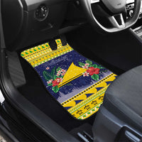 Tokelau Christmas Car Mats Tokelauan Badge Manuia Te Kilihimahi LT05 - Polynesian Pride