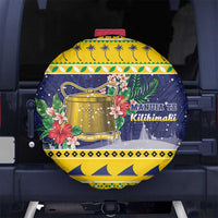 Tokelau Christmas Spare Tire Cover Tokelauan Badge Manuia Te Kilihimahi LT05 - Polynesian Pride