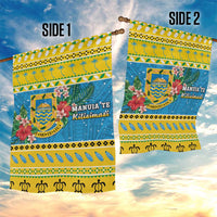 Tuvalu Christmas Garden Flag Coat Of Arms Manuia Te Kilisimasi LT05 - Polynesian Pride