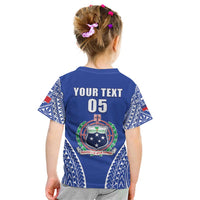 Fetu Samoa Rugby Custom Kid T Shirt Go Champions