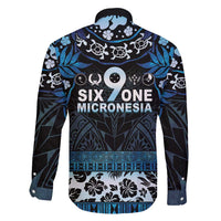 Micronesia FSM 691 Family Matching Off Shoulder Short Dress and Hawaiian Shirt Respect Culture