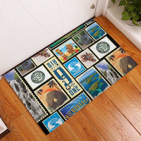 FSM Micronesia Culture Rubber Doormat