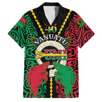 Vanuatu 45th Independence Day Family Matching Summer Maxi Dress and Hawaiian Shirt Long God Yumi Stanap Wild Boar LT05