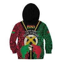 Vanuatu 45th Independence Day Kid Hoodie Long God Yumi Stanap Wild Boar LT05