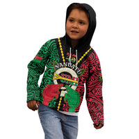 Vanuatu 45th Independence Day Kid Hoodie Long God Yumi Stanap Wild Boar LT05