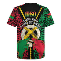 Vanuatu 45th Independence Day Rugby Jersey Long God Yumi Stanap Wild Boar LT05