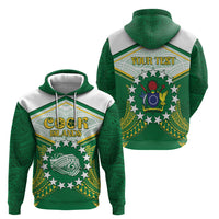 Personalised Cook Islands Ra o te Ui Ariki Hoodie Polynesian Pattern