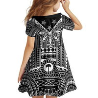 Black Philippines Sun Star Family Matching Off Shoulder Maxi Dress and Hawaiian Shirt Igorot Tribal Inspiration LT05 - Polynesian Pride