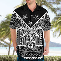 Black Philippines Sun Star Hawaiian Shirt Igorot Tribal Inspiration