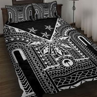 Black Philippines Sun Star Quilt Bed Set Igorot Tribal Inspiration