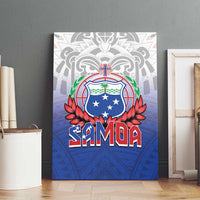 Samoa Rugby 2024 Pacific Canvas Wall Art Go Manu Samoa