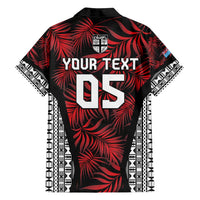 Custom Flying Fijians Rugby 2024 Pacific Family Matching Long Sleeve Bodycon Dress and Hawaiian Shirt Go Fiji