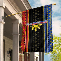 Philippines Filipinos Garden Flag Igorot Tribal Inspiration Pattern Style