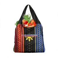 Philippines Filipinos Grocery Bag Igorot Tribal Inspiration Pattern Style